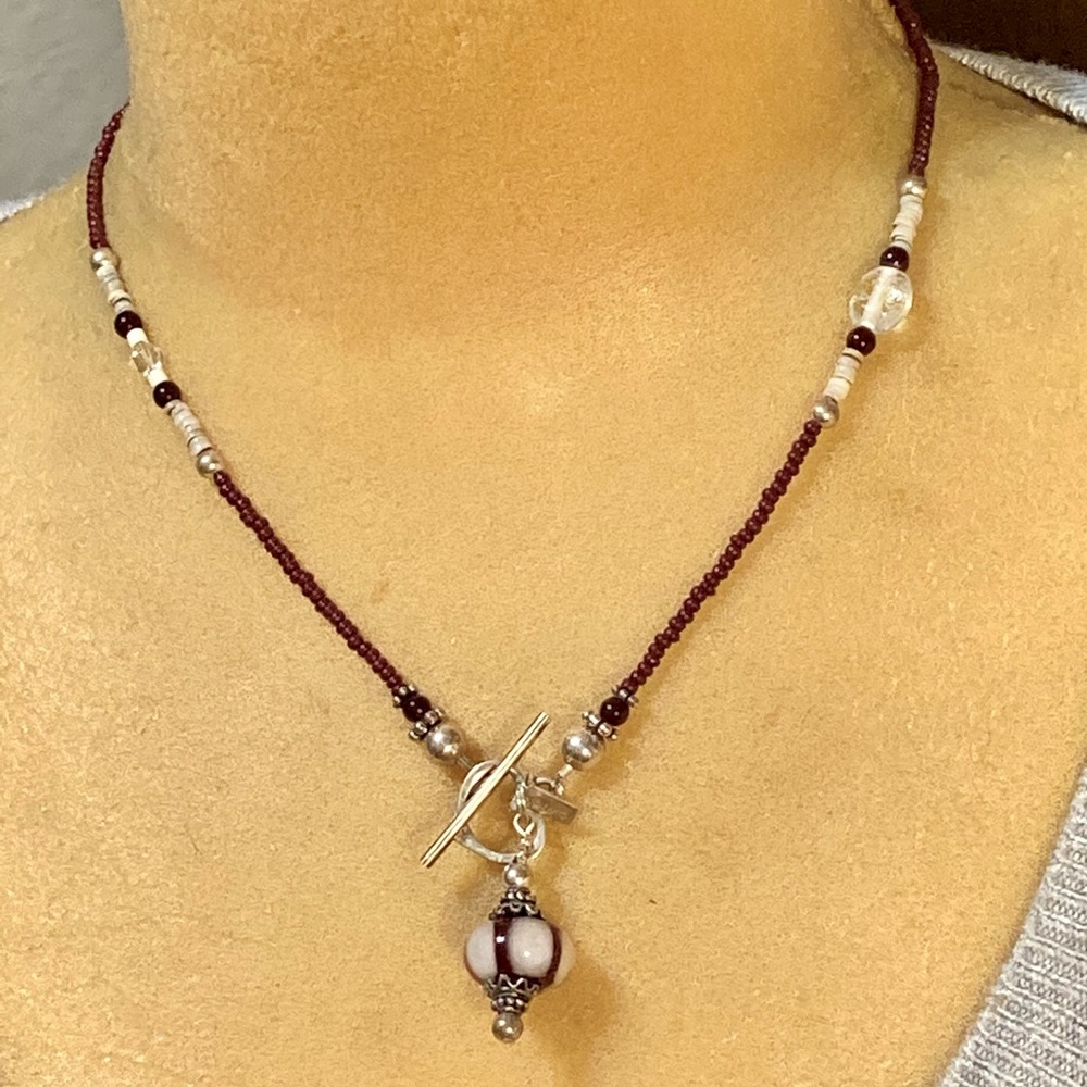 Kosmo beaded necklace